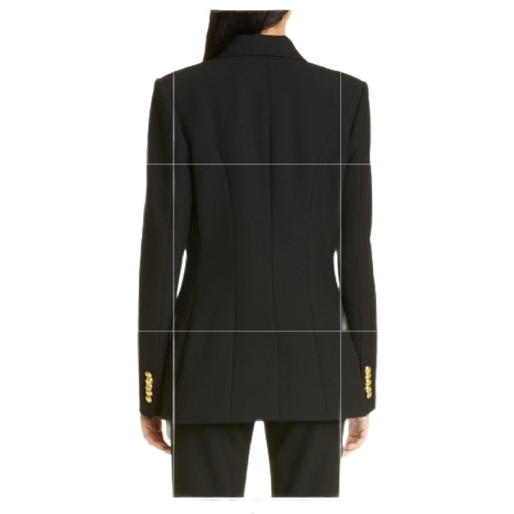 A. L.C. Sedgwick I| Double Breasted Blazer Black Gold - Size O - ALC Jacket - Picture 8 of 11